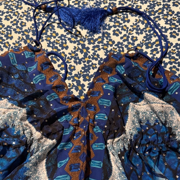 Colorful Patterned Dress - Picture 3 of 5